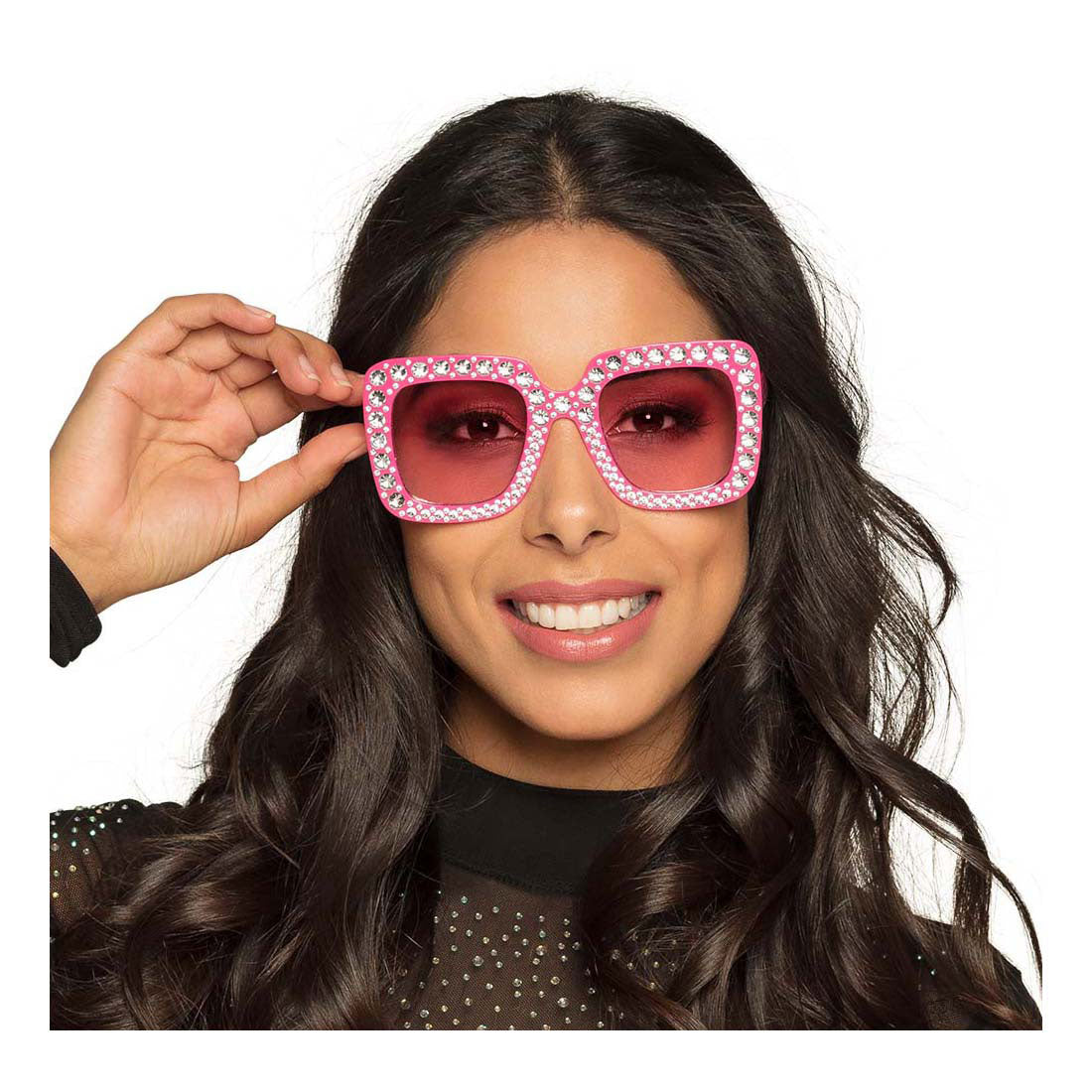 Boland Party Lunes Bling Bling Rose vif