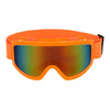 Boland party lunettes de ski orange fluo