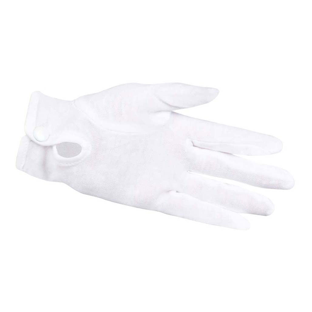 Gants boland avec bouton-bouton blanc xl