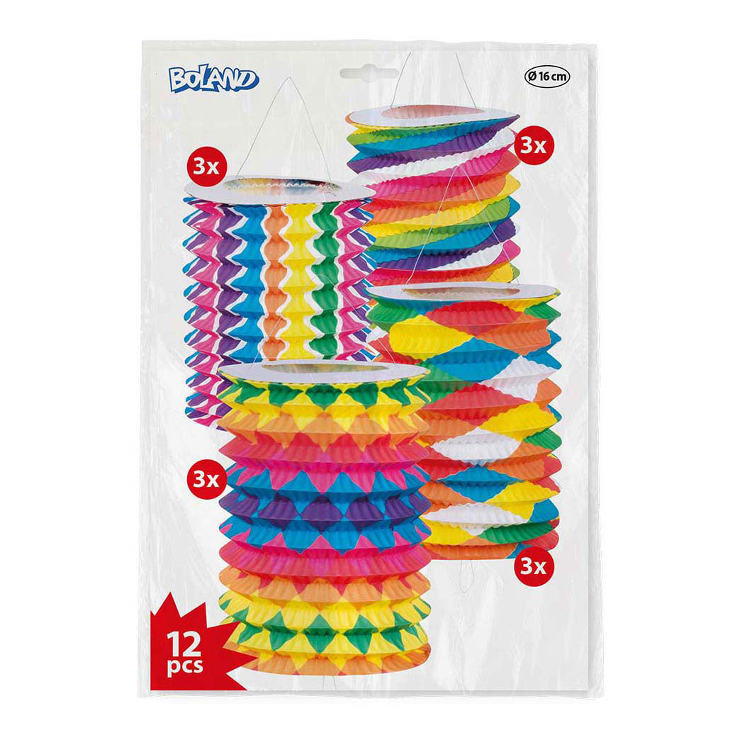 Trekampions en papier Boland 16 cm, 12e.