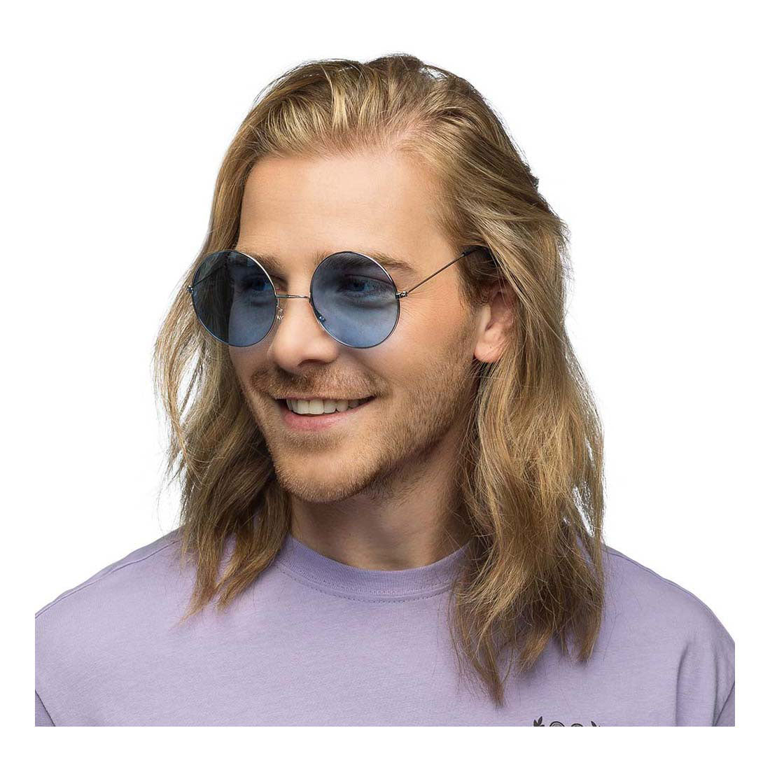 Boland lunettes de fête hippie xl bleu