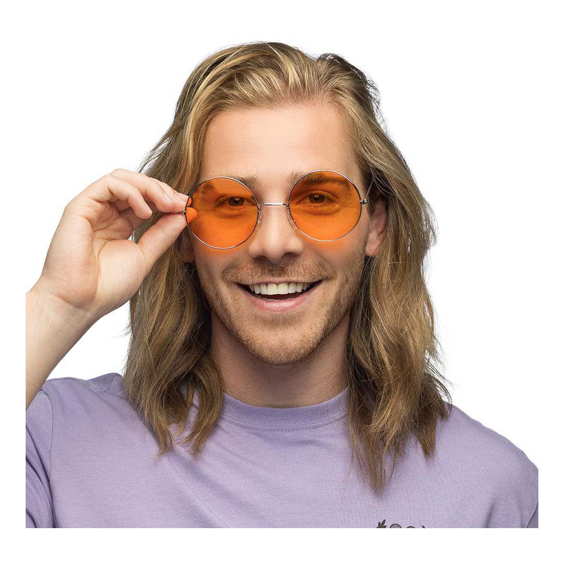 Boland Party Lunes Hippie XL Oranje