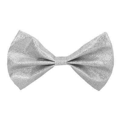 Boland Vlinderstrik paillettes argent
