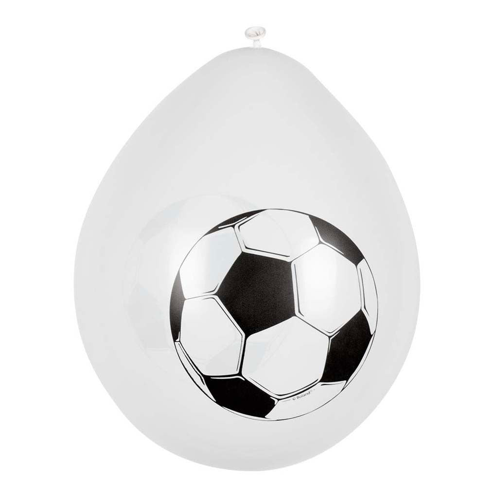 Boland Latex Balloons Football 25cm, 6e.