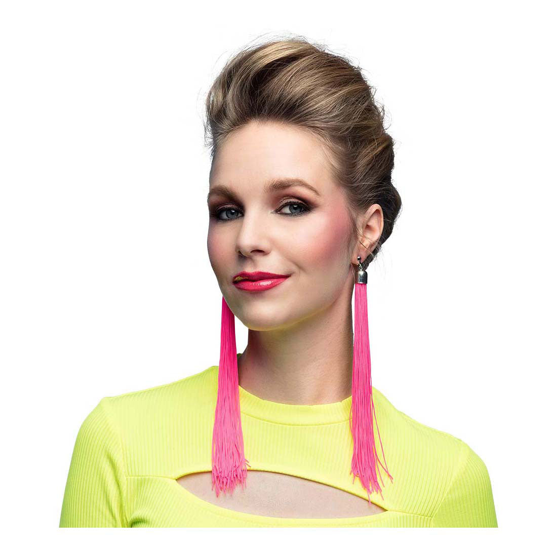Festival des boucles d'oreilles Boland Pink, 20 cm