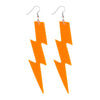 Boucles d'oreilles boland flash neon orange