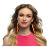 Boucles d'oreilles boland flash neon orange