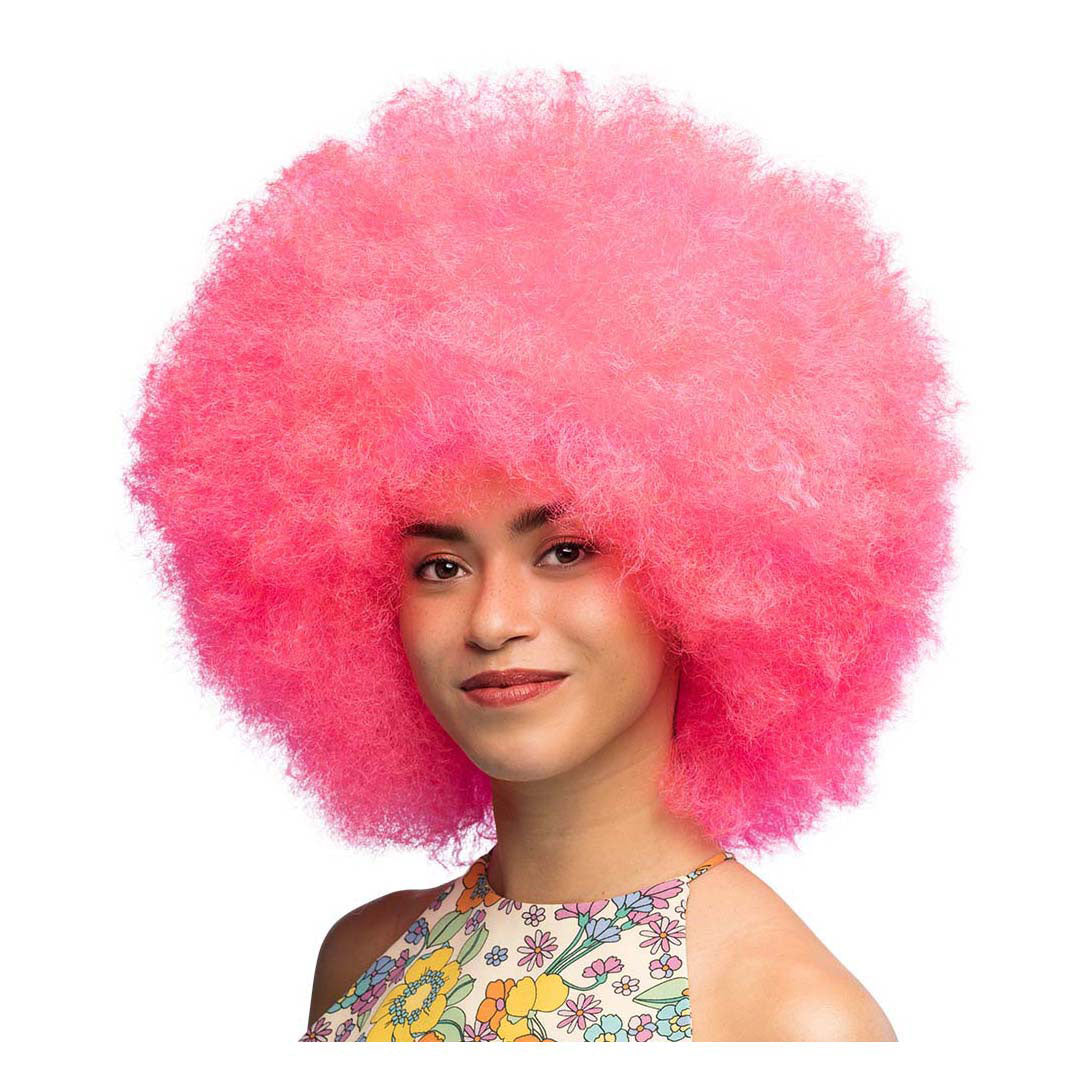 Boland perruque sucre néon rose
