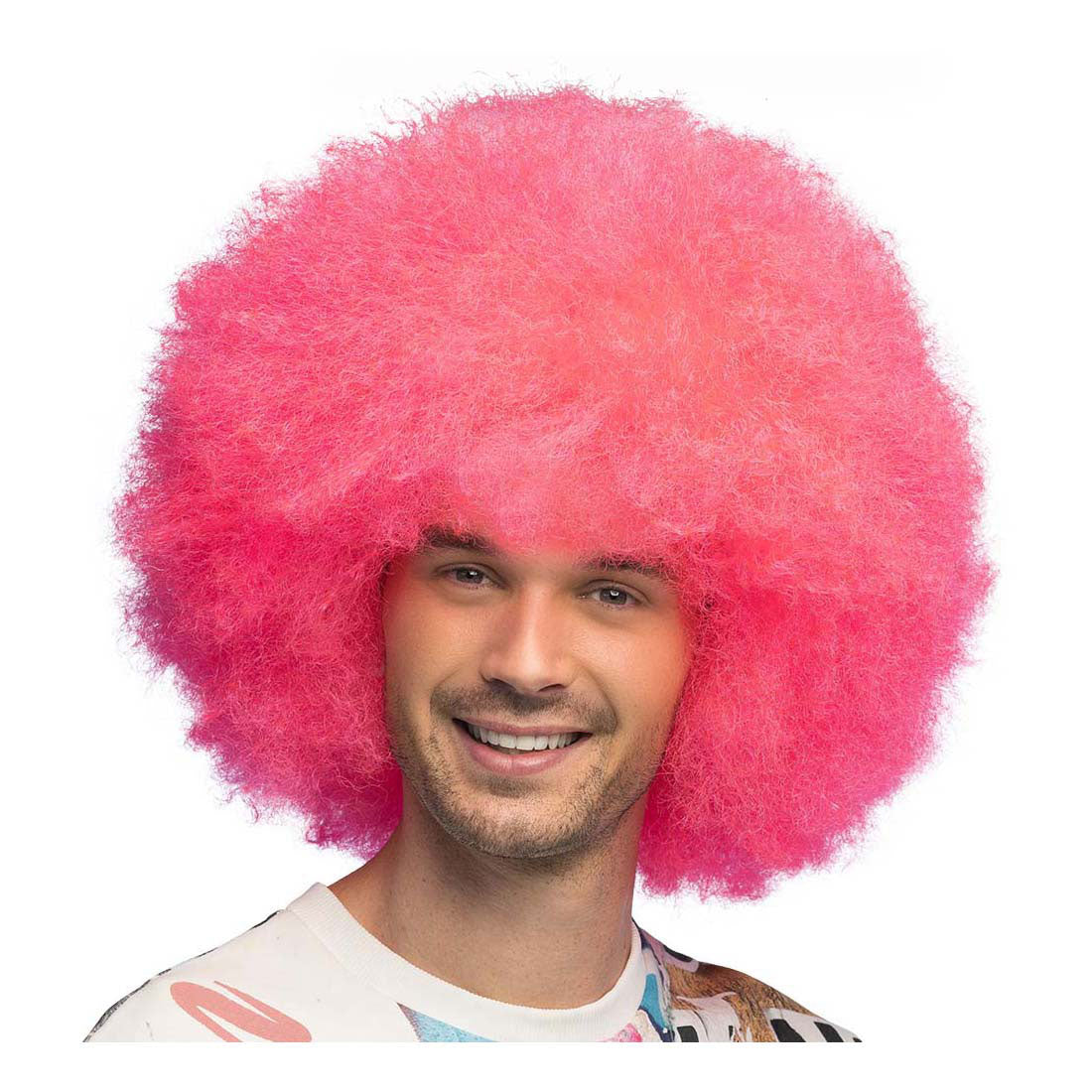 Boland perruque sucre néon rose