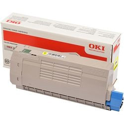 Cartouche de toner oki c712 jaune