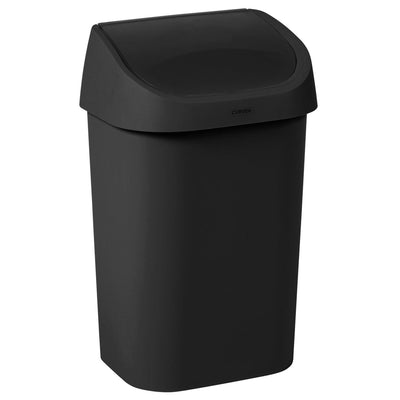 Curver mistral swing poubelle 25l noir