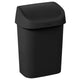 Curver mistral poubelle pivotante 9l noir