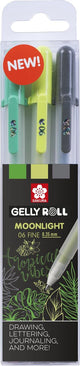 Sakura • stylo gel gelly roll botanique au clair de lune