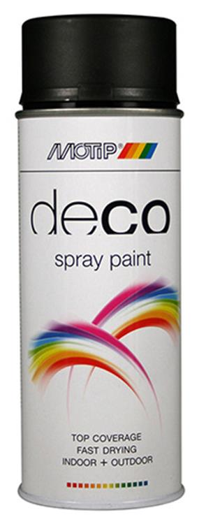 Motip Spray 400ml noir mat