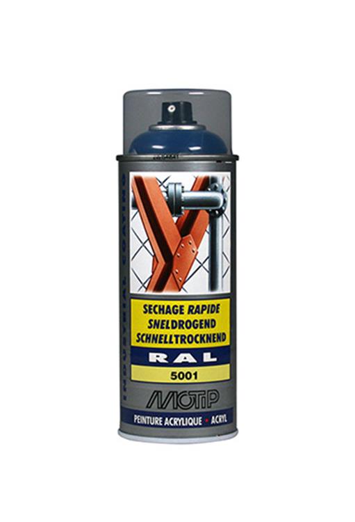 Motip 1051605 - ind. ral 5001 bleu-vert bombe aérosol 400 ml | 1 pièce
