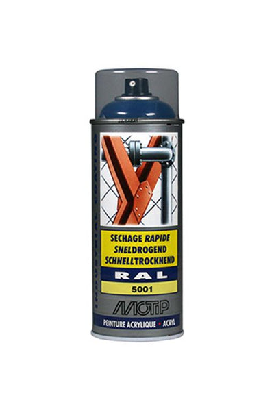 Motip 1051605 - ind. ral 5001 bleu-vert bombe aérosol 400 ml | 1 pièce