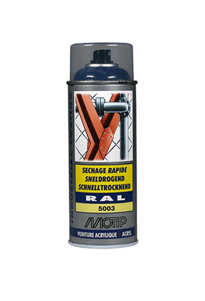 Motip 1051606 - ind. ral 5003 bleu saphir bombe aérosol 400 ml | 1 pièce