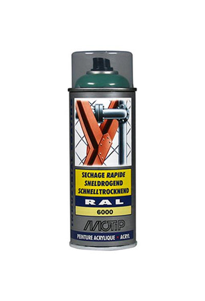 Motip 1051615 - ind. ral 6000 vert patiné bombe aérosol 400 ml | 1 pièce