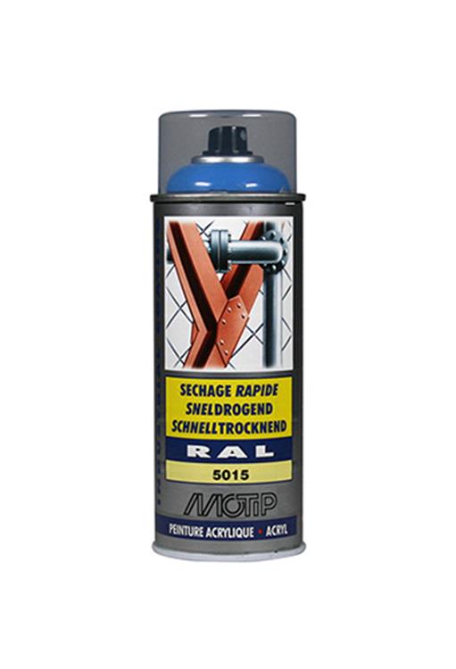 RAL5015 industriel 400 ml. Motif