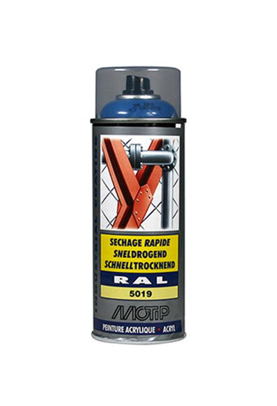Motip 1051622 - ind. ral 5019 bleu capri bombe aérosol 400 ml | 1 pièce