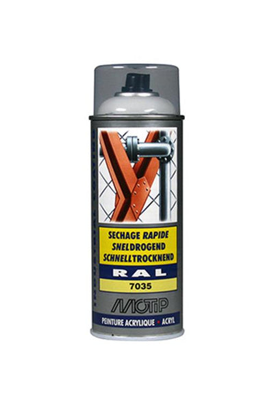 Motip 1051638 - ind. ral 7035 gris clair bombe aérosol 400 ml | 1 pièce