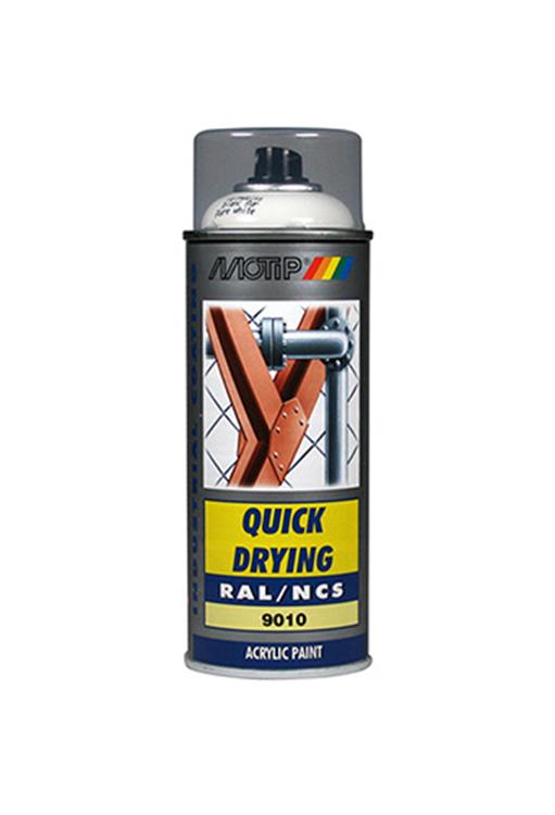 RAL9010 industriel 400 ml. Motif
