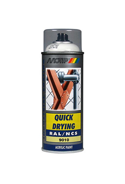 RAL9010 industriel 400 ml. Motif