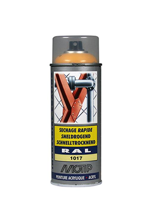 Motip 1051655 - ind. ral 1017 jaune safran bombe aérosol 400 ml | 1 pièce