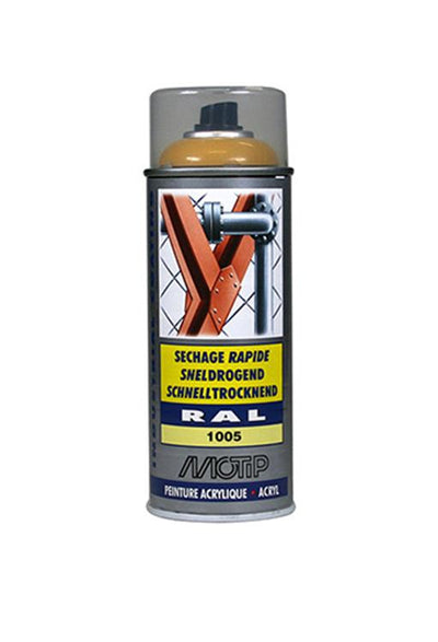 Motip 1051662 - ind. ral 1005 jaune miel bombe aérosol 400 ml | 1 pièce