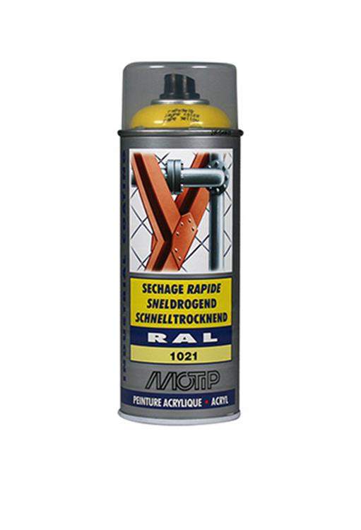 Motip 1051663 - ind. ral 1021 jaune colza aérosol 400 ml | 1 pièce