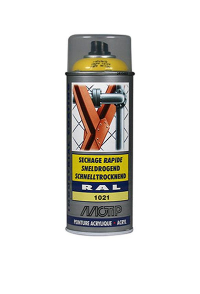 Motip 1051663 - ind. ral 1021 jaune colza aérosol 400 ml | 1 pièce
