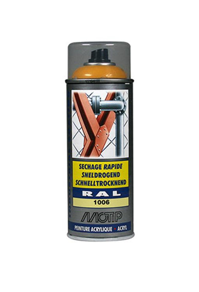 Motip 1051664 - ind. ral 1006 jaune maïs bombe aérosol 400 ml | 1 pièce