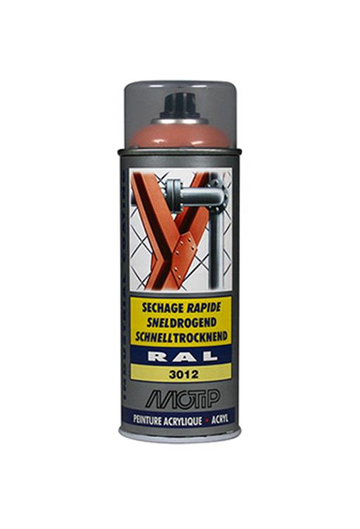 Motip 1051674 - ind. ral 3012 beige-rouge bombe aérosol 400 ml | 1 pièce