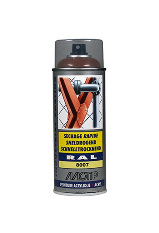 Motip 1051689 - ind. ral 8007 brun cerf bombe aérosol 400 ml | 1 pièce