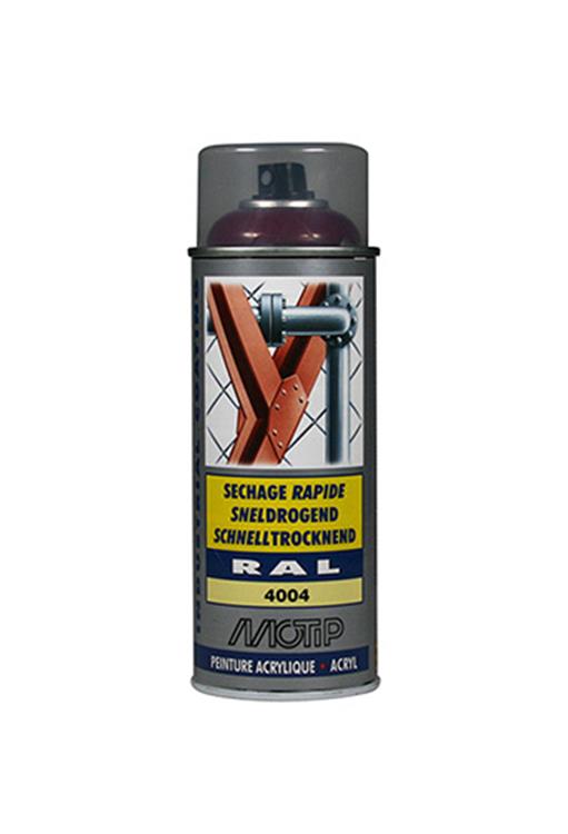 Motip 1051700 - ind. ral 4004 violet bordeaux bombe aérosol 400 ml | 1 pièce
