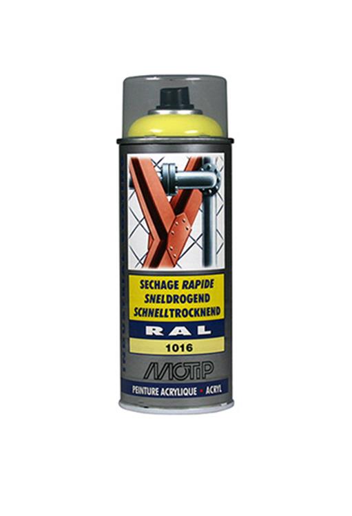 Motip 1051608 - ind. ral 1016 jaune soufre bombe aérosol 400 ml | 1 pièce