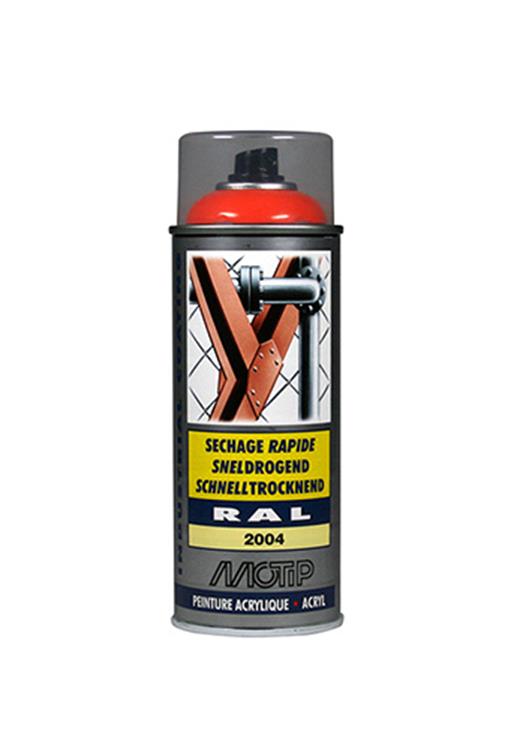Motip 1051612 - ind. ral 2004 orange vif bombe aérosol 400 ml | 1 pièce
