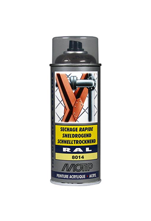Motip 1051637 - 07033 brun sépia industriel ral 8014 400 ml | 1 pièce