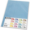 Carton à barres de couleur Creativ company, a4, feuille 210x297 mm, 250 gr, 16 feuilles diverses 1 boîte