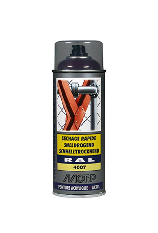 Motip 1051703 - ind. ral 4007 violet violet bombe aérosol 400 ml | 1 pièce