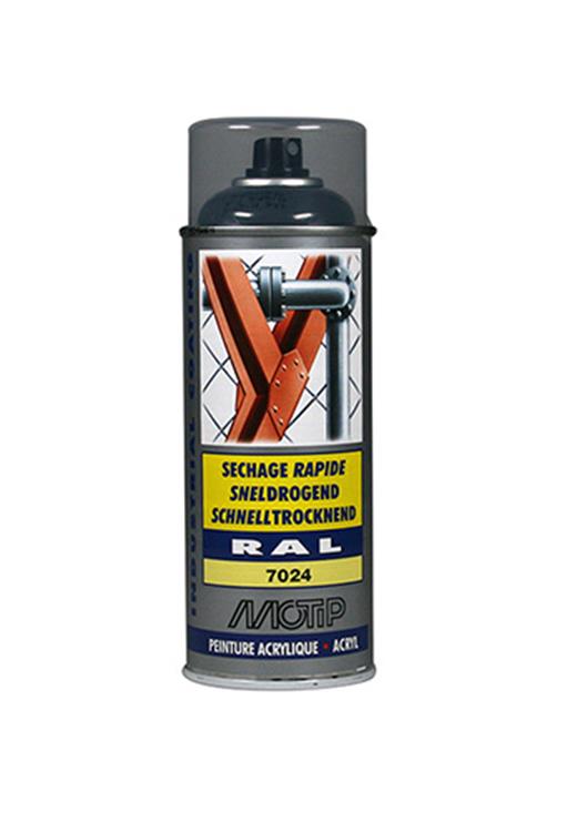 Motip 1051729 - ind. ral 7024 gris graphite bombe aérosol 400 ml | 1 pièce