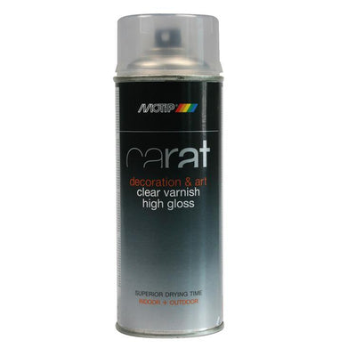 Motip 1051956 - Vernis transparent carat brillant en aérosol 400 ml | 1 pièce