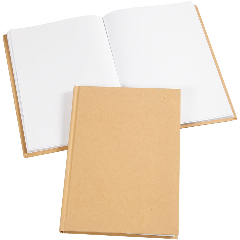 Carnet d'entreprise Creativ, a5, épaisseur 8 mm, 80 g, marron, 1 pièce