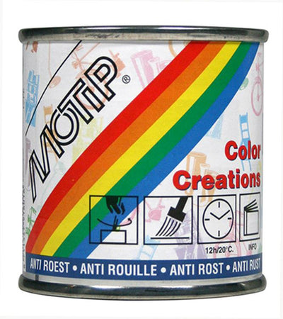 Motip 1051847 - page. noir profond ral 9005 mat pinceau étain 100 cc | 1 pièce