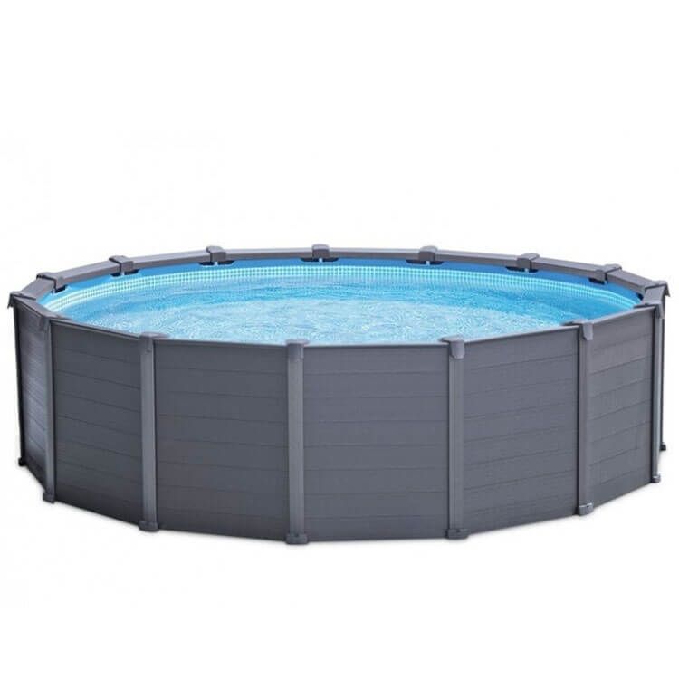 Piscine Intex Graphite Panel 478 x 124 cm