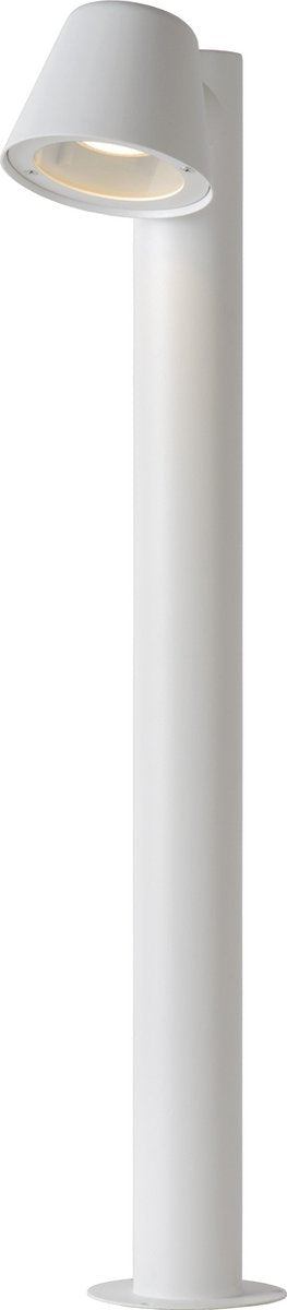 Lucide dingo-led - lampe sur pied - led dimmable - gu10 - 1x5w 3000k - ip44 - blanc
