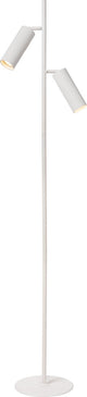 Clubs Lucide - lampadaire - 2xgu10 - blanc