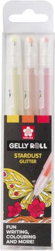 Sakura • stylo gel gelly roll stardust paillettes happy 3 pièces
