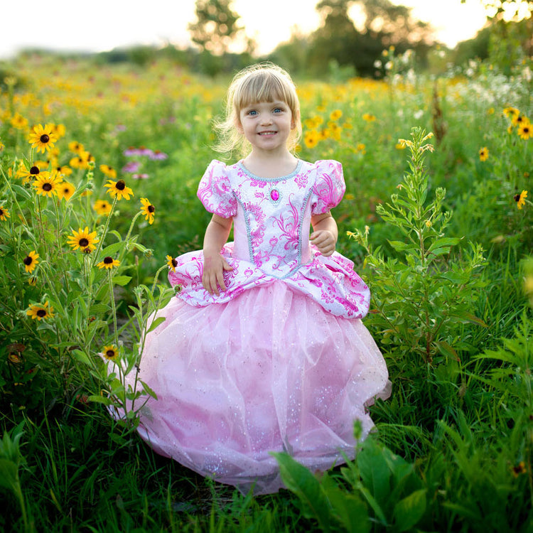 Grands prétendants déguisements princesse luxe, 5-6 ans