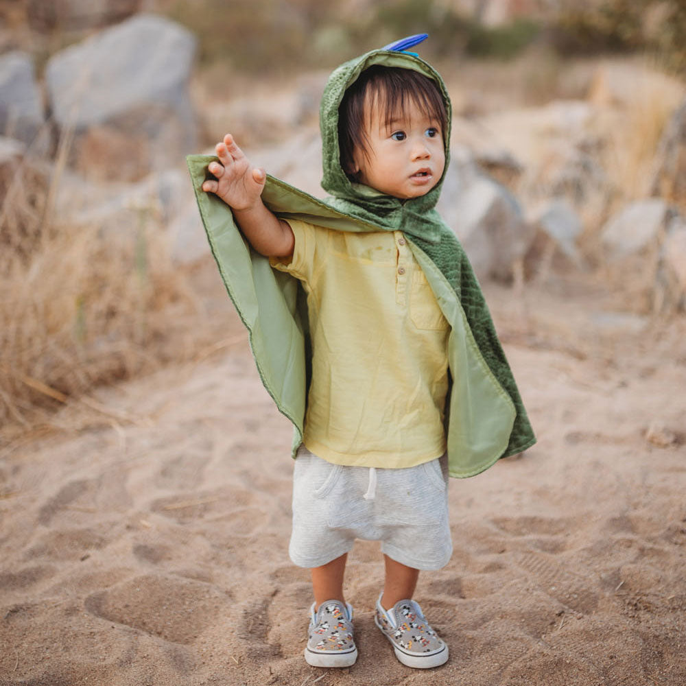 Grand dragon de cape prétendant, 2-3 ans